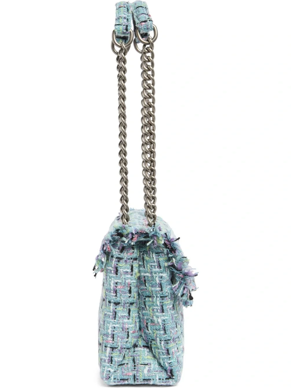 Kurt Geiger London Brixton Tweed Lock Shoulder Bag